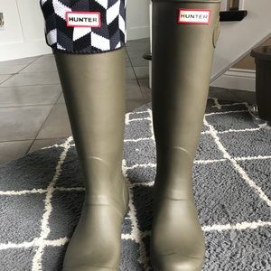 Women’s hunter boots. Size 10